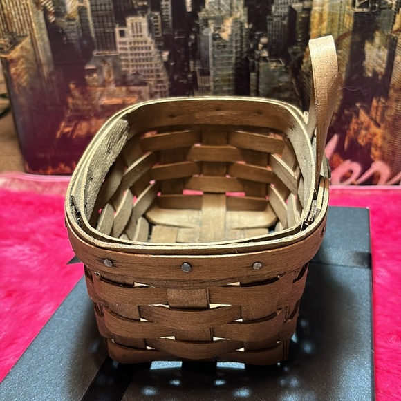 LONGABERGER Basket Wall Hanging Small 1981 - Picture 3 of 12